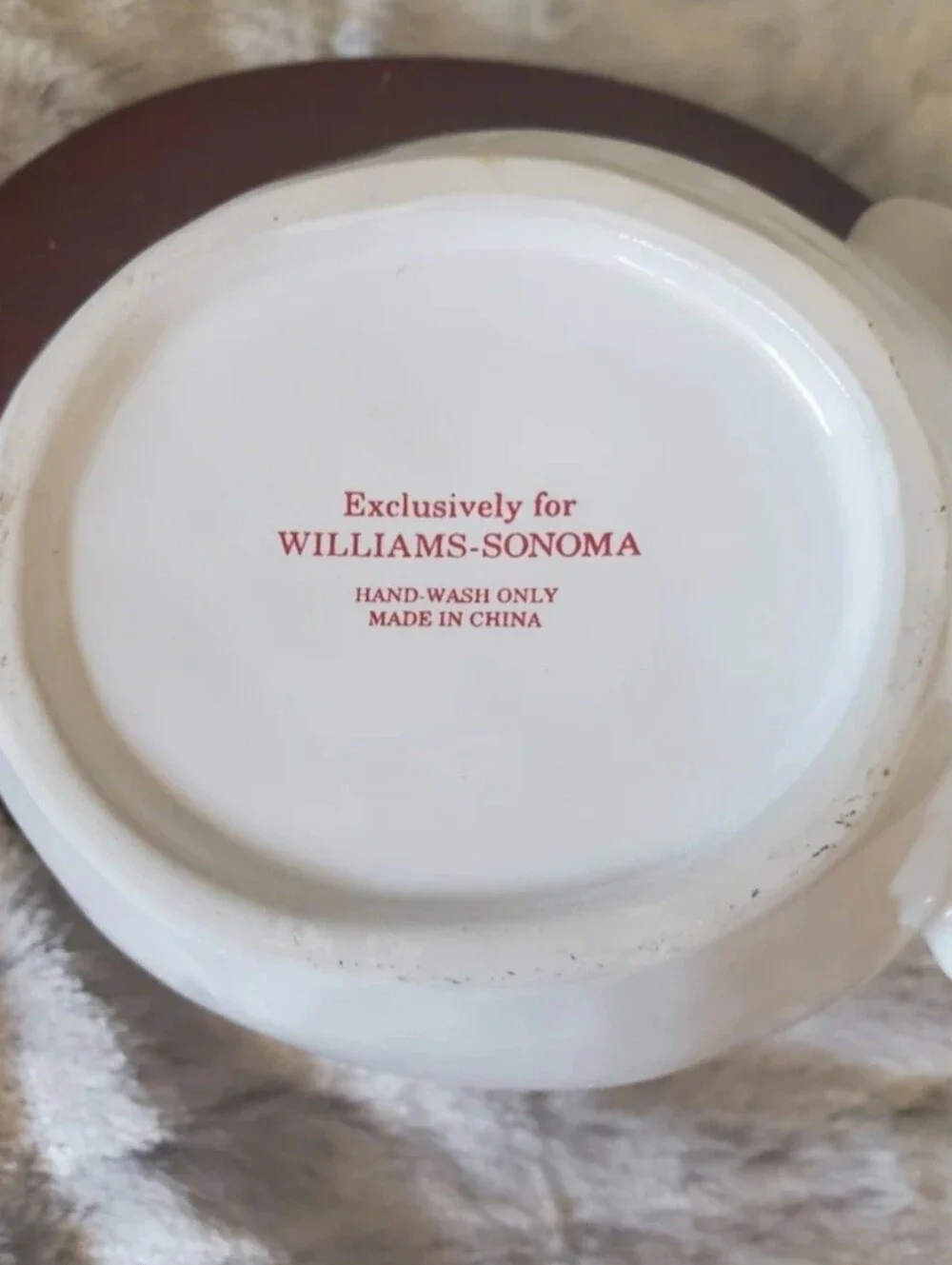 Williams Sonoma White Porcelain Santa Candy Trinket Nut Dish Christmas 6